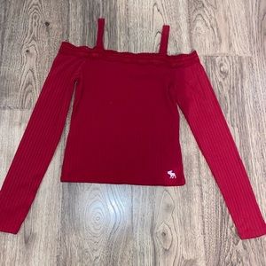 Abercrombie kids, size 13/14, red shirt